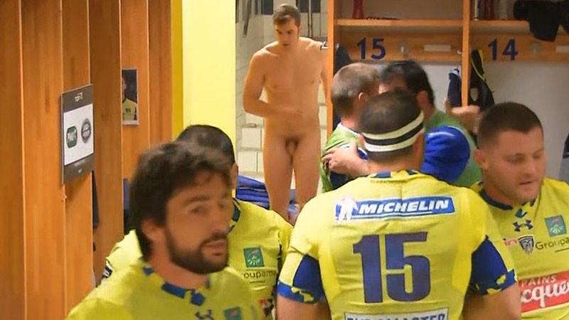 French Pro Rugby Player Caught Naked Entering The Showers My Own Private Locker Room