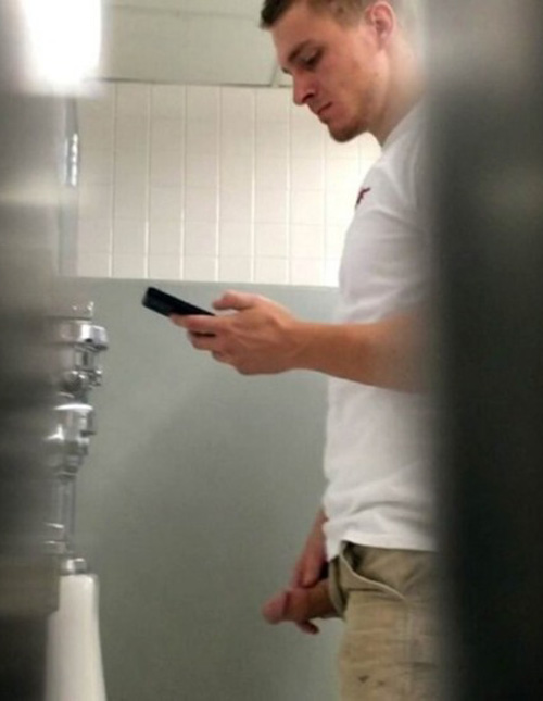 Guys With Big Dicks Caught Pissing At Urinals My Own Private Locker Room