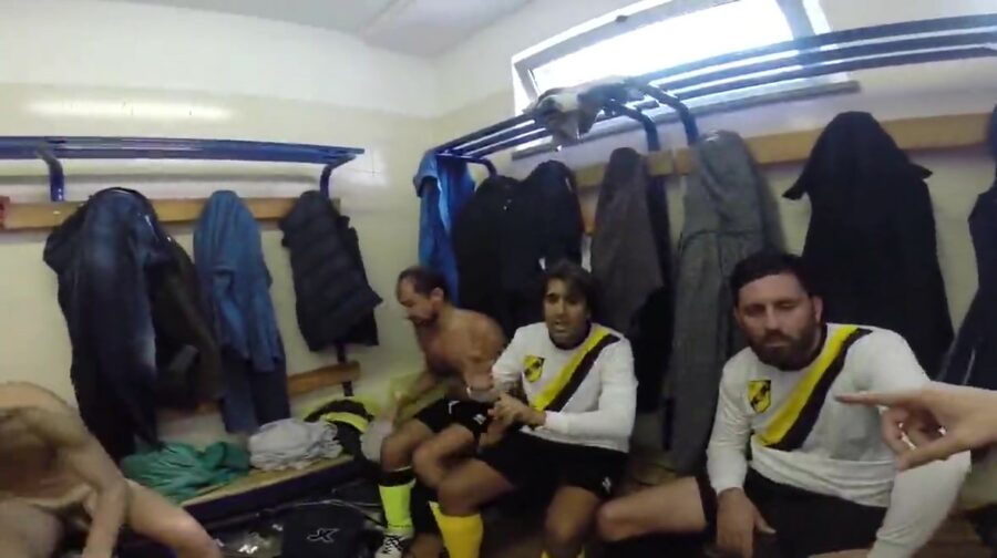 Italian Footballer Caught Naked In Locker Room My Own Private Locker Room