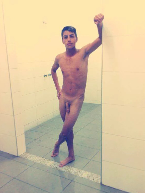 young-latino-footballer-naked-in-shower