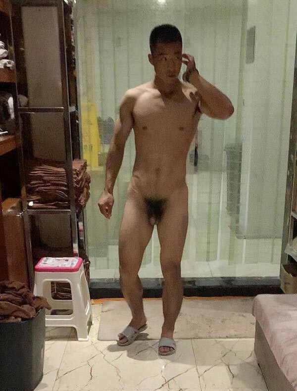 Chinese Muscle Guy Naked In Sauna My Own Private Locker Room