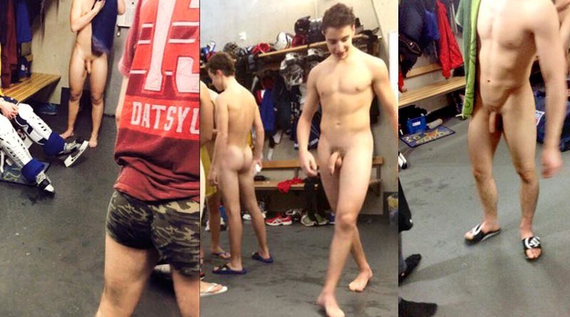 Nude Locker Room Spy - Young Hockey team naked in locker room! Big dicks here! | My Own Private Locker  Room
