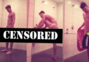 Sexy college stud with stunning body filmed in the showers.