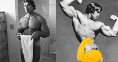 NSFW! Famous Sportsmen_Arnold Schwarzenegger: nude bodybuilder